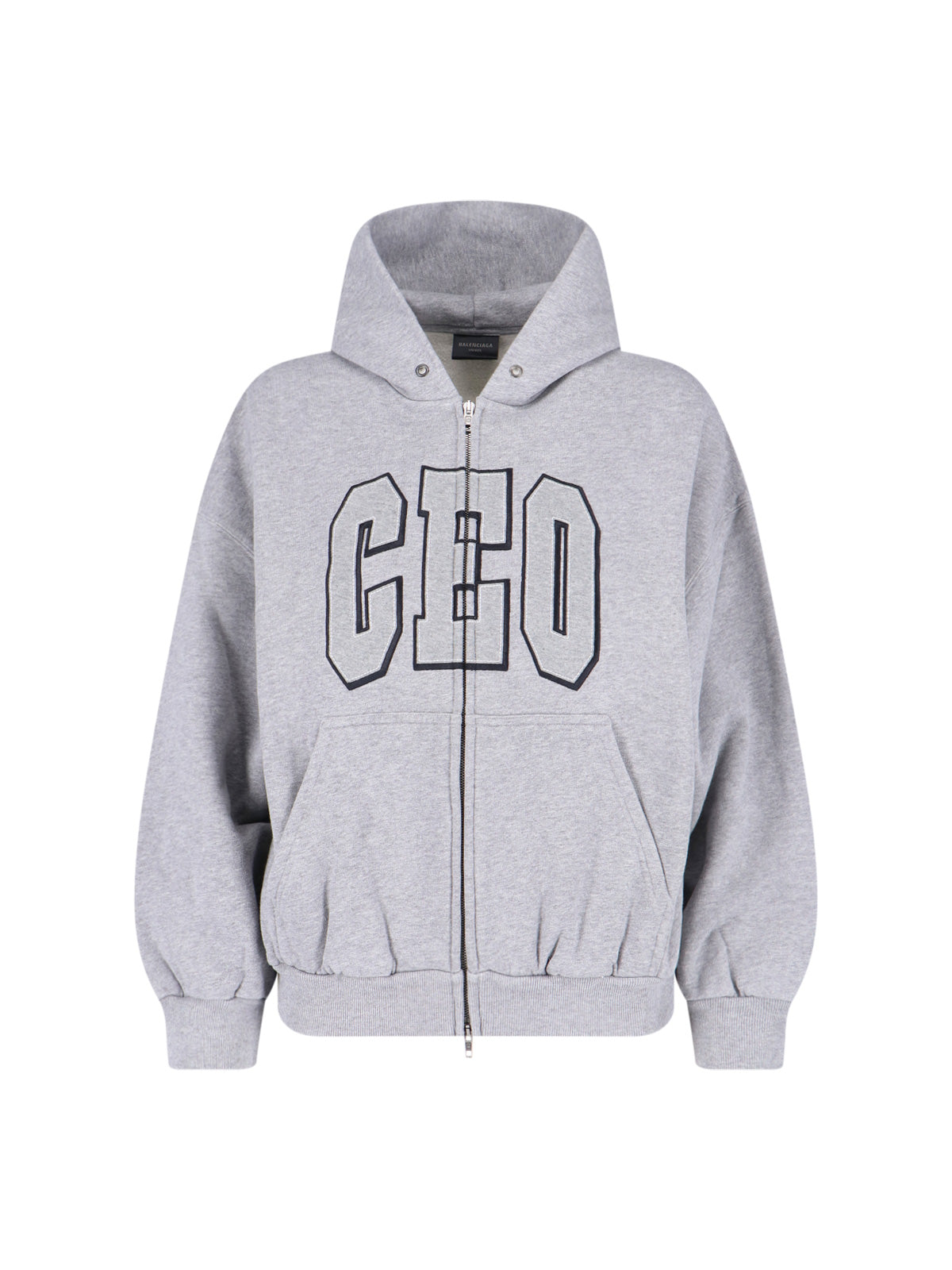 Balenciaga Sweaters Grey Cotton