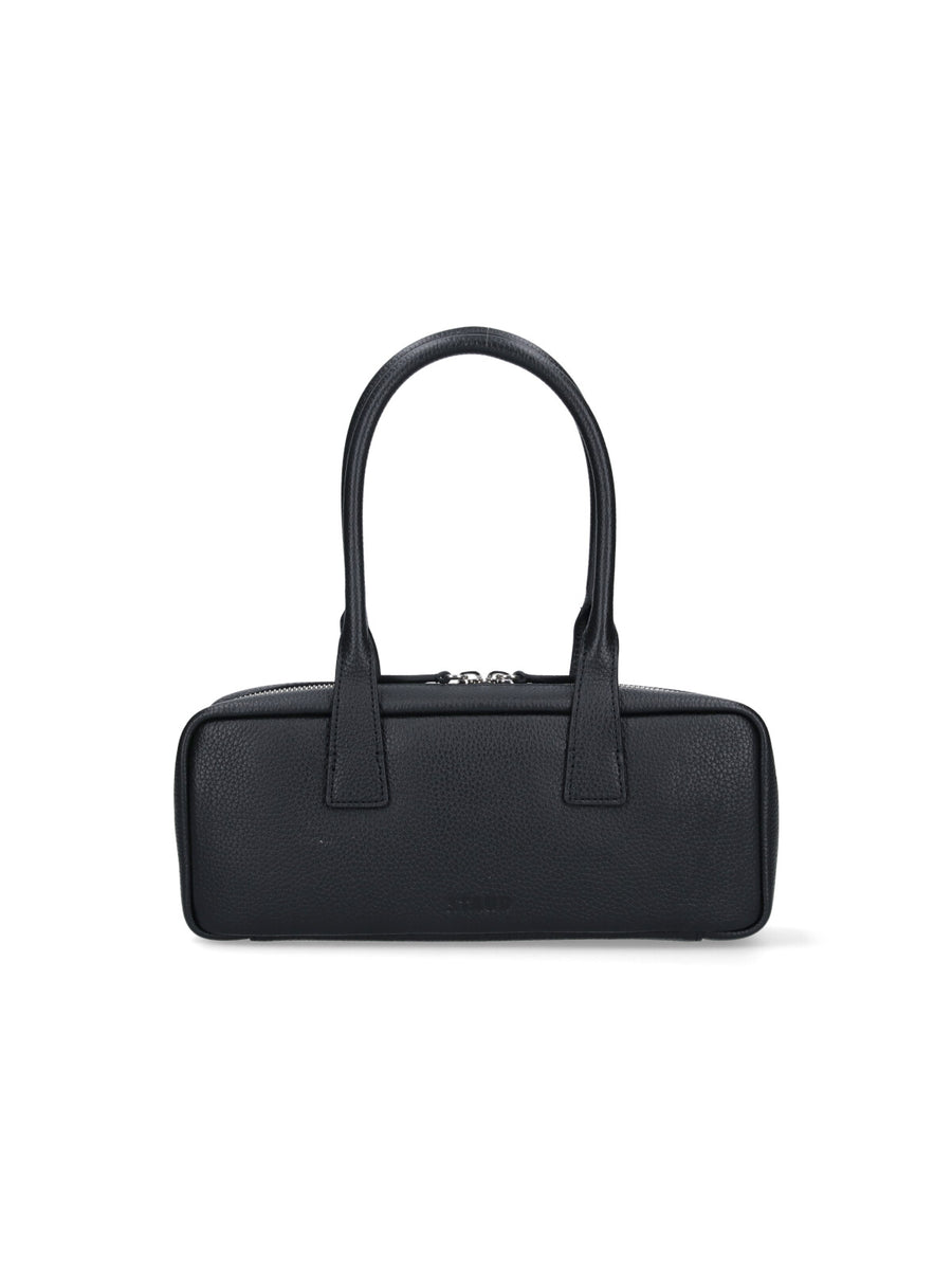 Staud 100% Cow Leather top handle bag in black