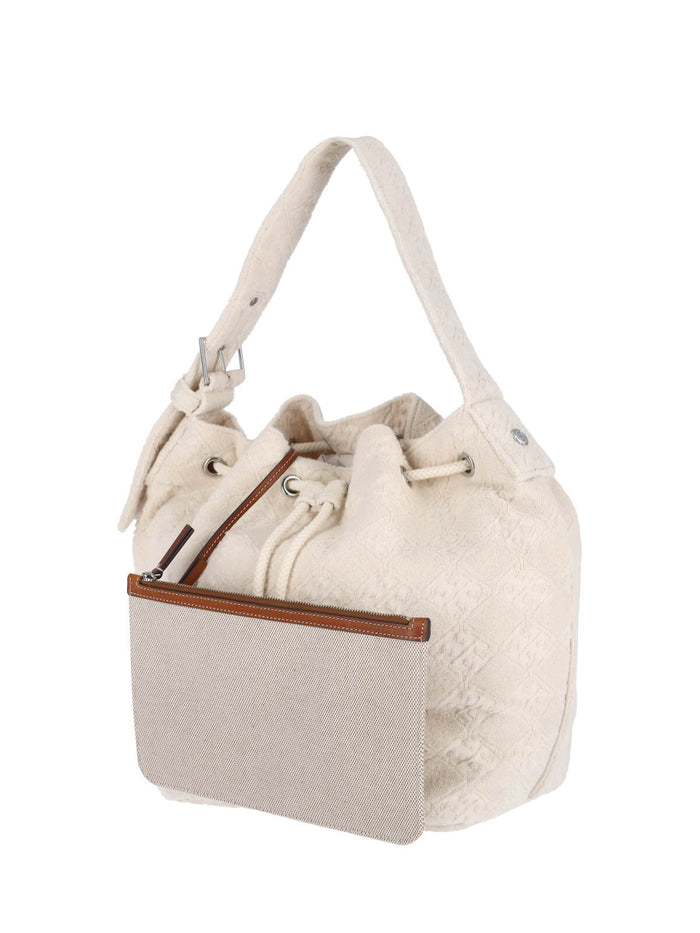 Tory Burch Bags White Cotton