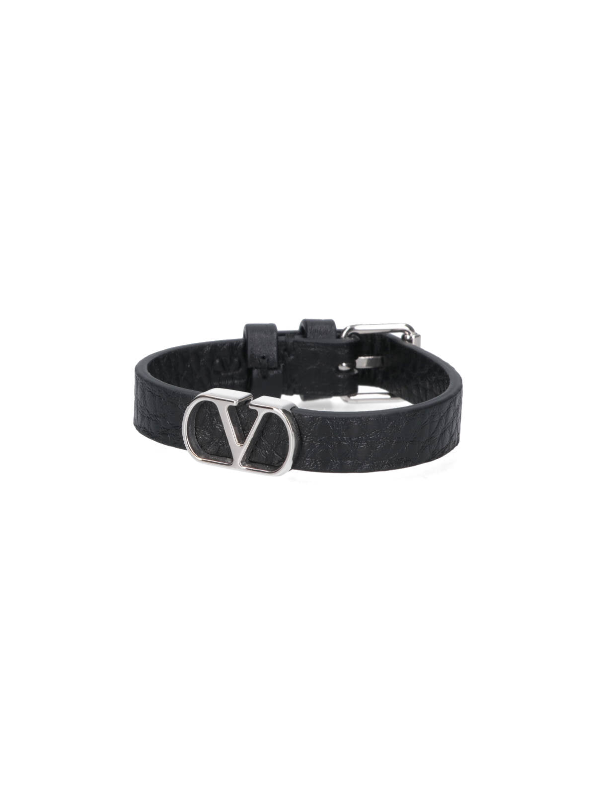 Valentino Garavani Bijoux Black Calf Leather