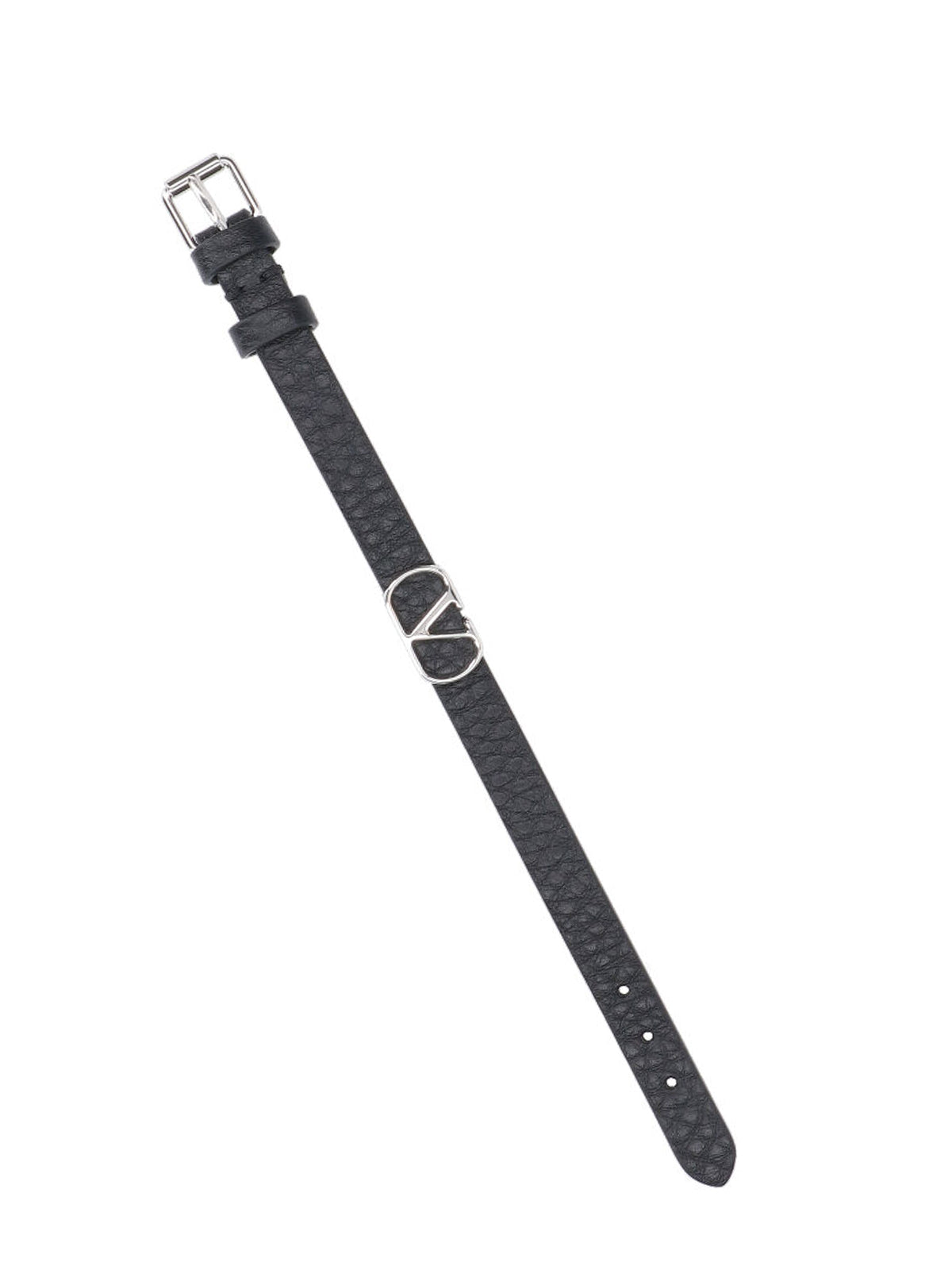Valentino Garavani Bijoux Black Calf Leather