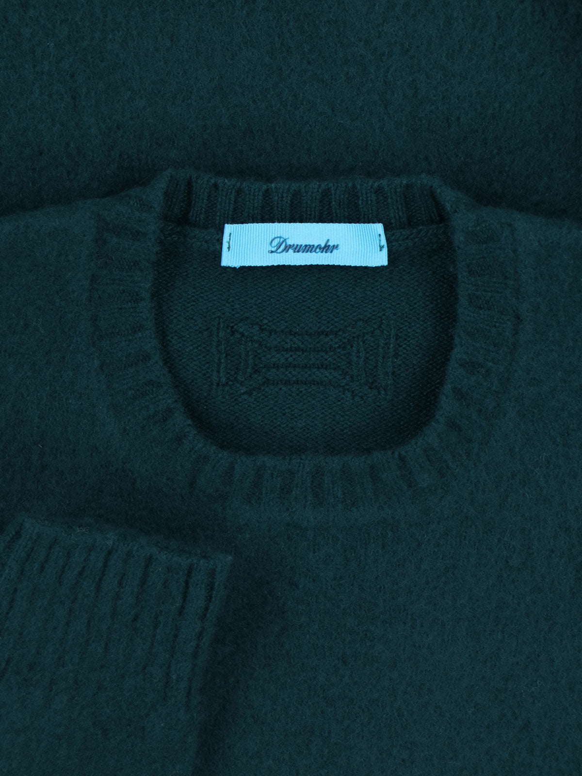 Drumohr Sweaters Green Lambswool
