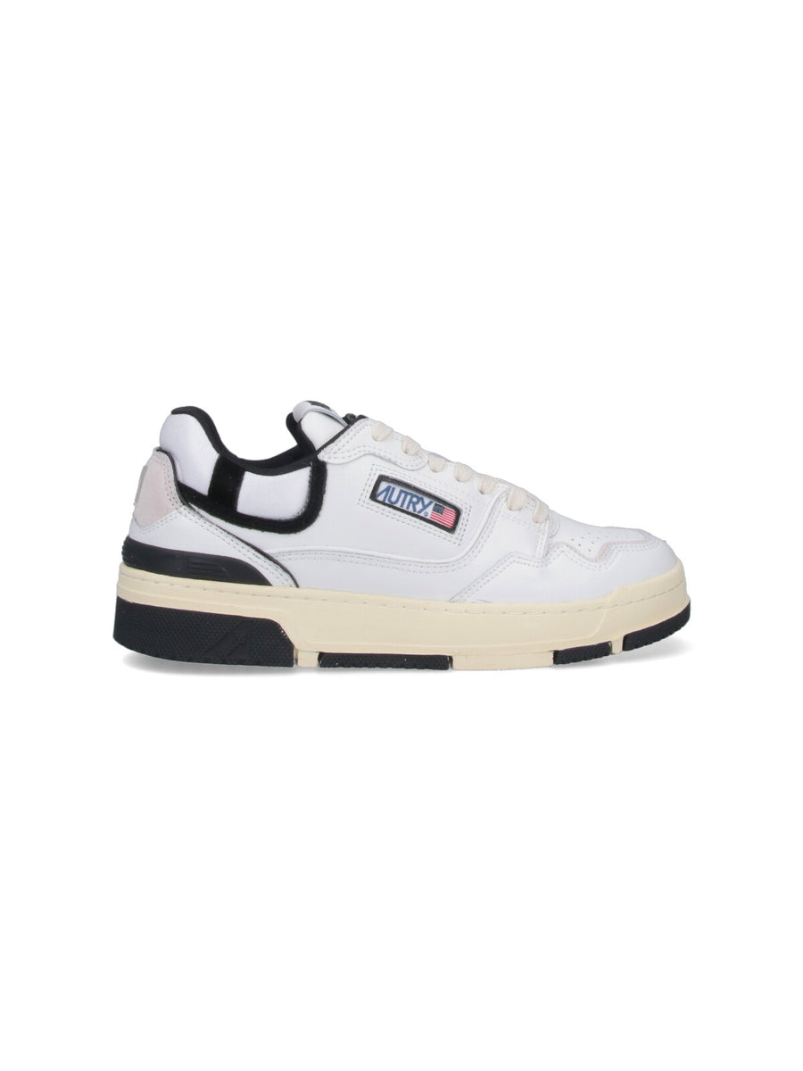Autry Upper: 60% Cow Leather sneaker in white