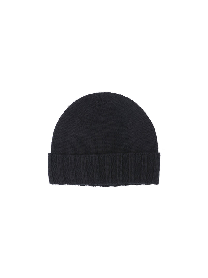 Drumohr Hats Black Cashmere