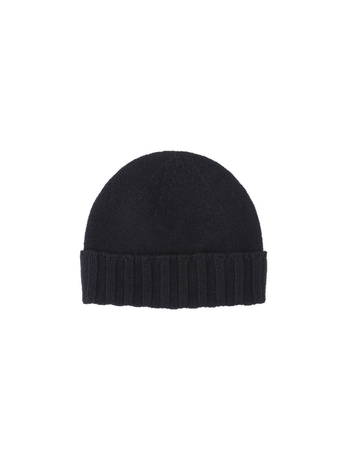 Drumohr Hats Black Cashmere