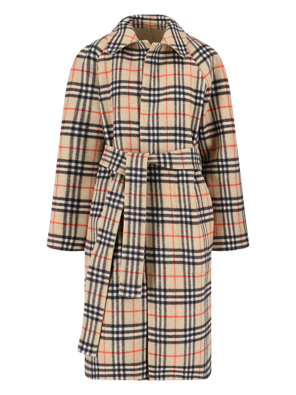 Burberry Jackets Beige Wool