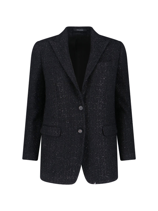 Tagliatore 43% Cotton blazer in black