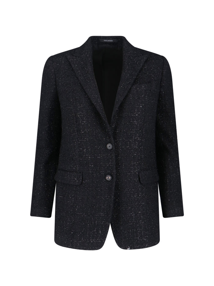 Tagliatore Jackets Black Cotton