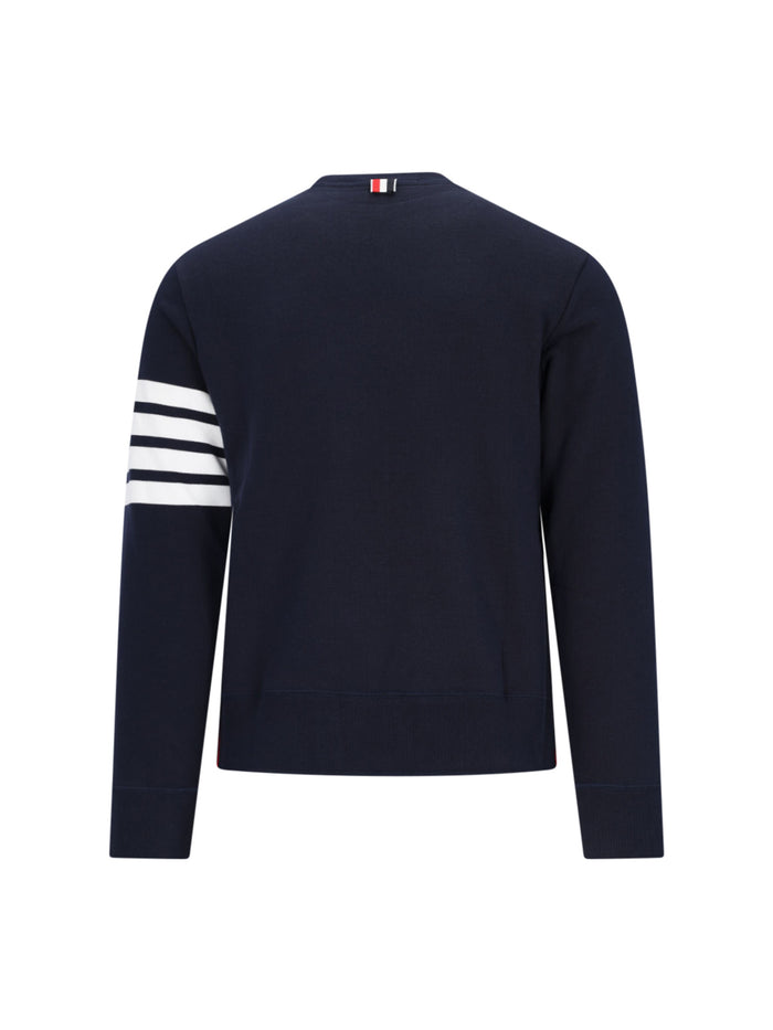 Thom Browne Sweaters Blue Cotton
