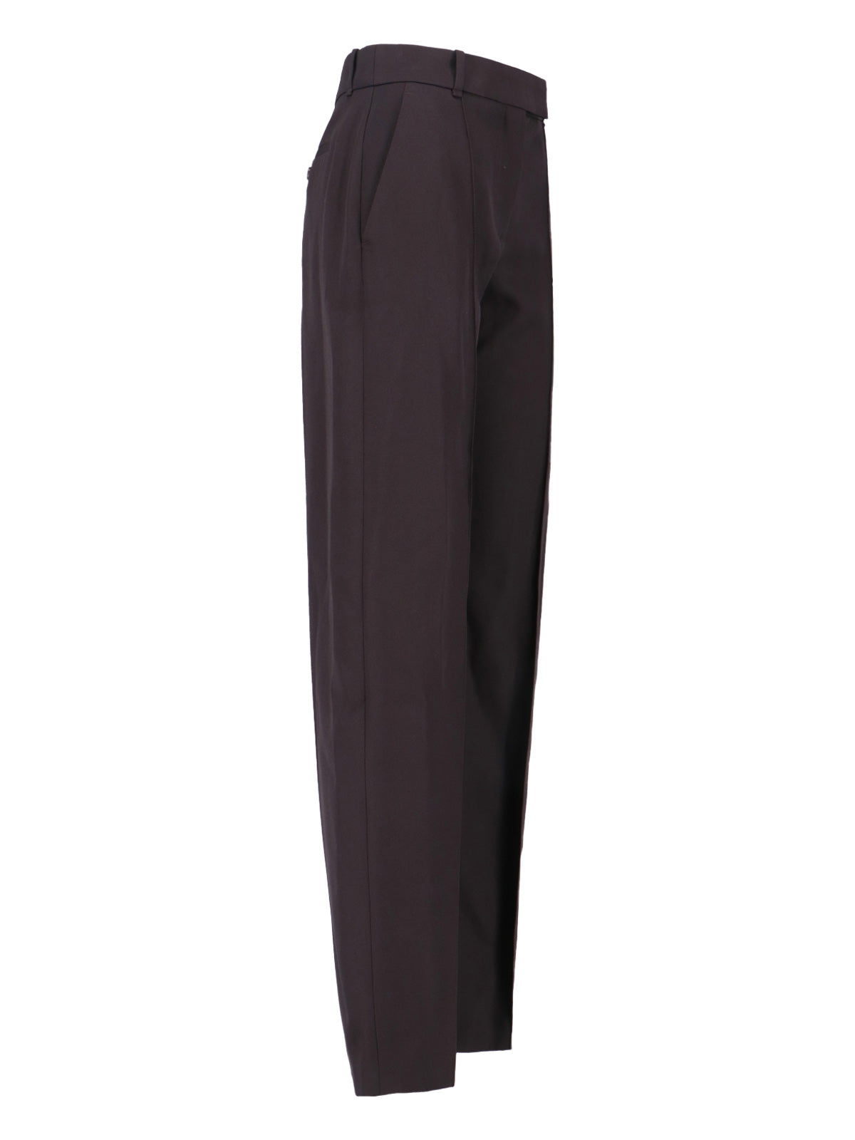 Alexander McQueen Trousers Brown Wool