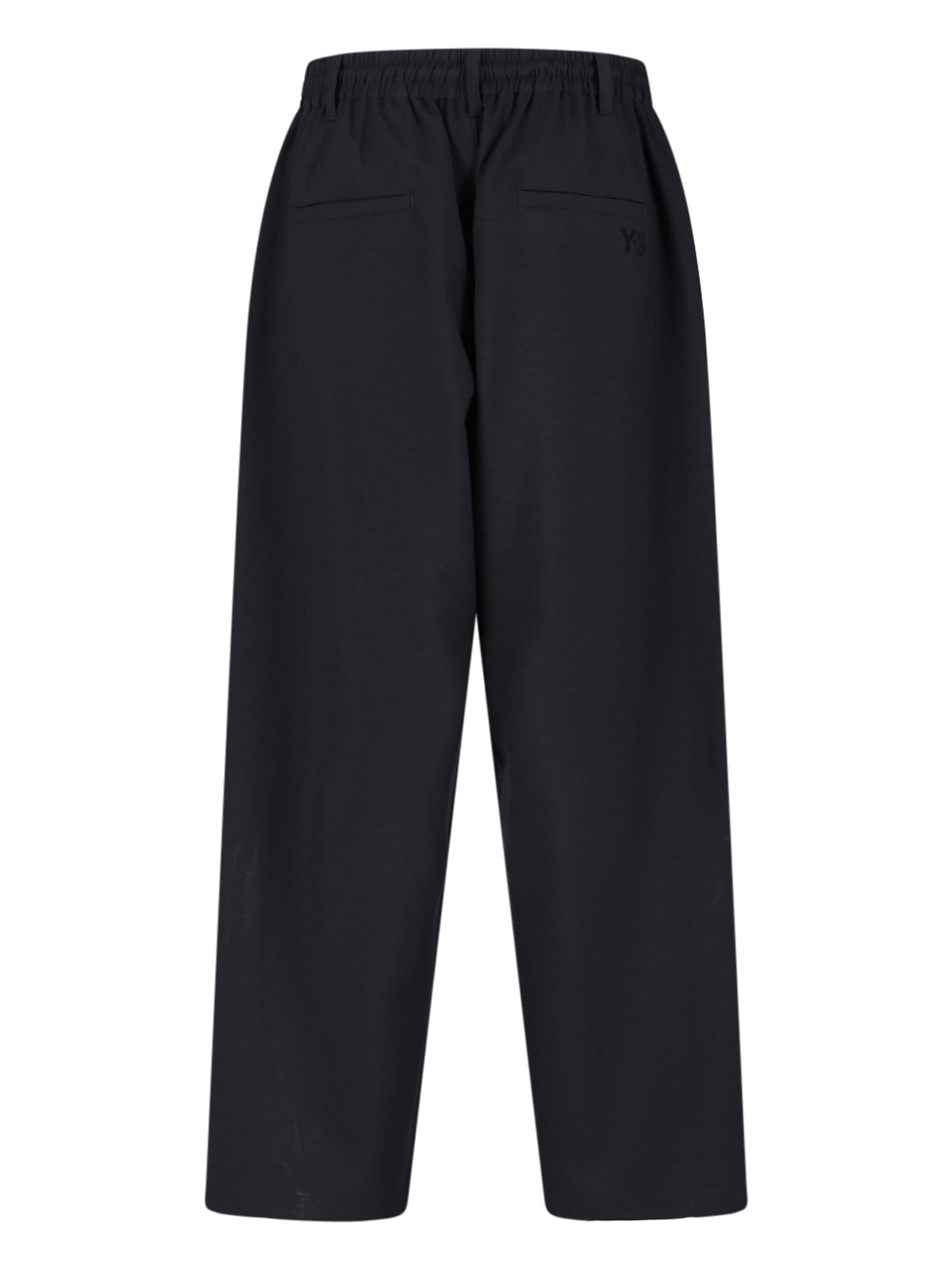 Y-3 Trousers Black Recycled Polyester