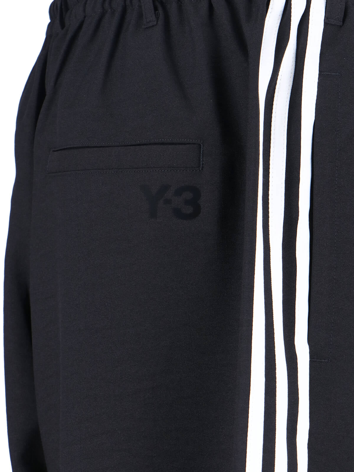 Y-3 Trousers Black Recycled Polyester