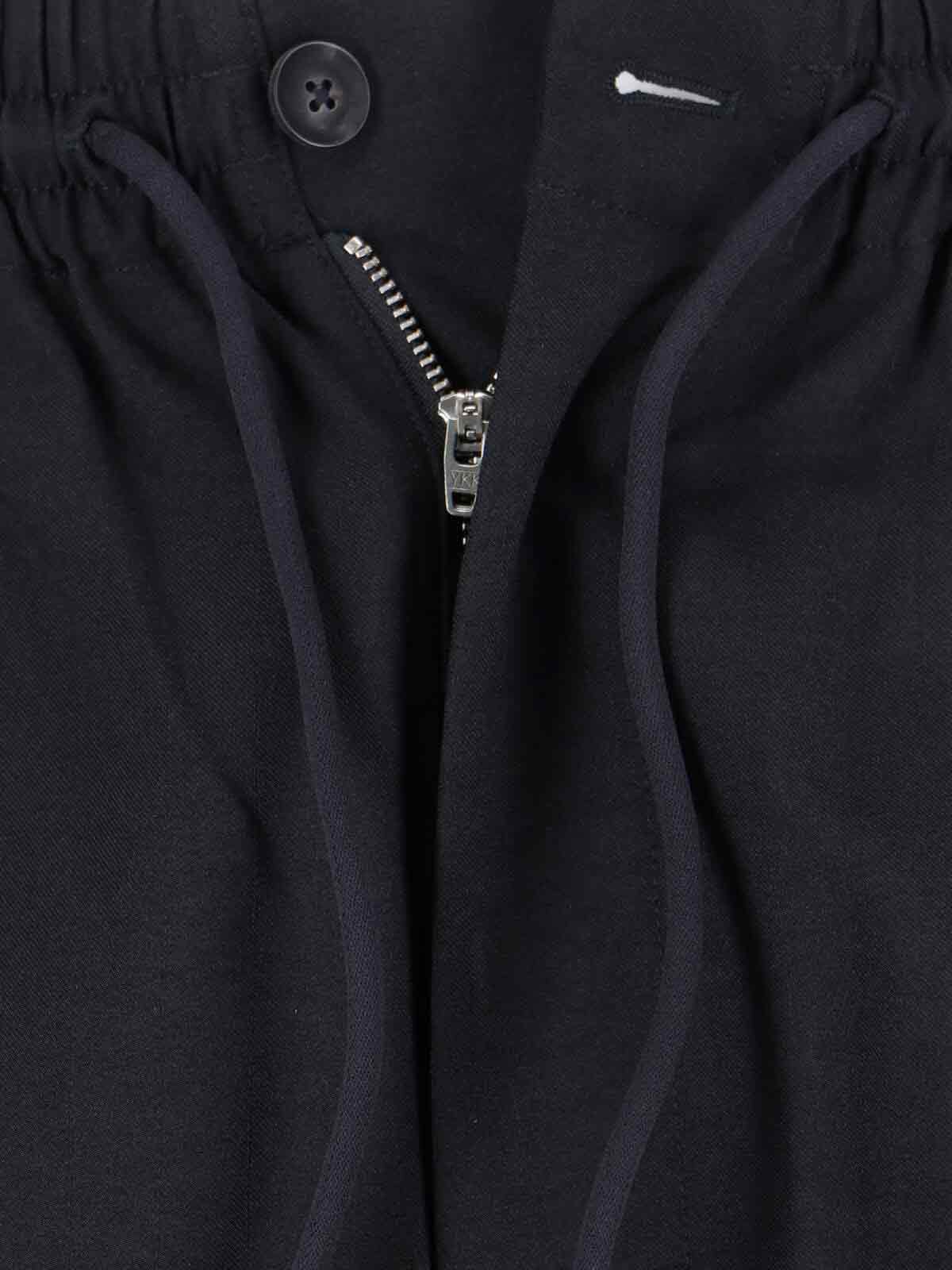 Y-3 Trousers Black Recycled Polyester