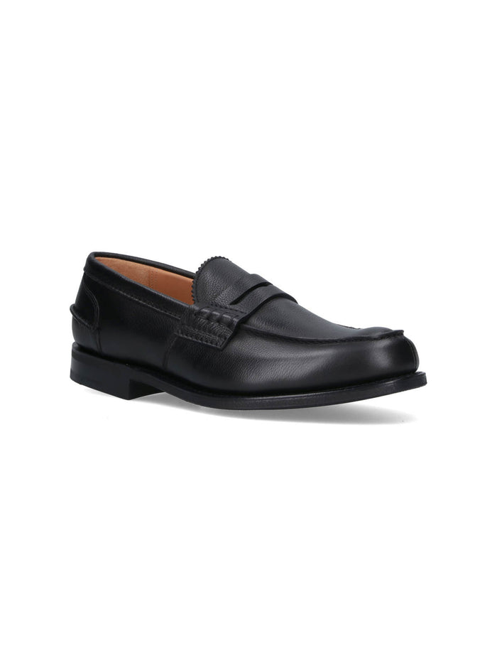 Churchs Flat shoes Black Calf Leather