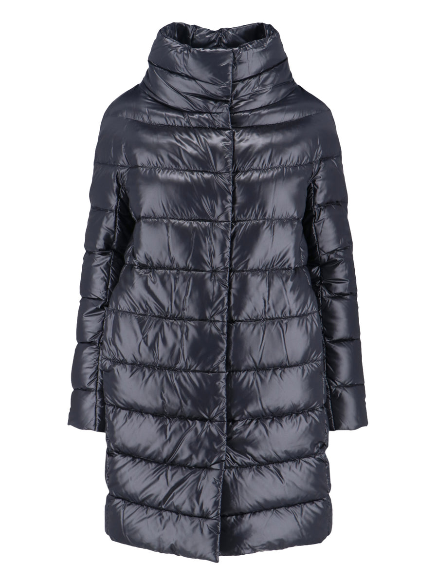 Herno 100% Polyamide down jacket in black