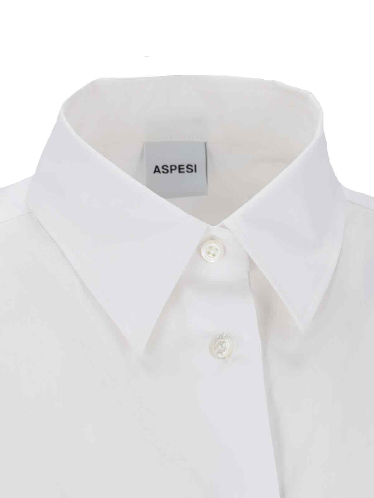 Aspesi Shirts White Cotton