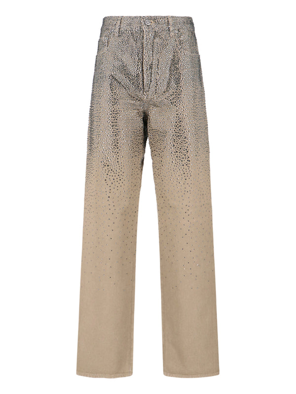 Golden Goose Main Fabric: 87% Cotton jeans in beige