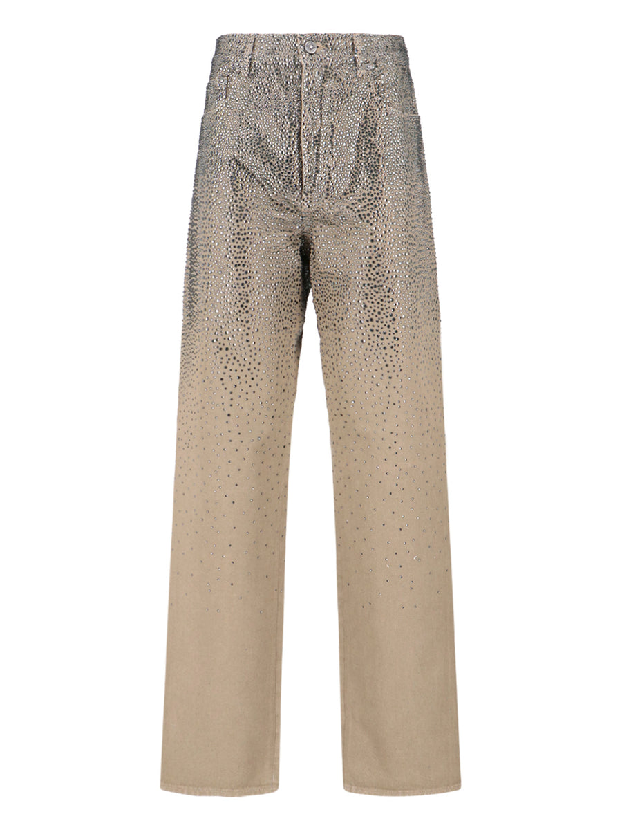 Golden Goose Main Fabric: 87% Cotton jeans in beige
