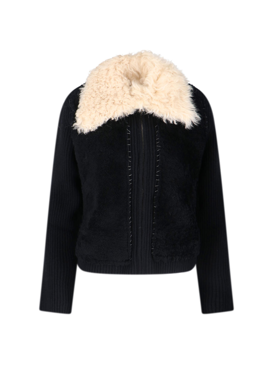 Marni Ufwh Primary Fabric: 100% Virgin Wool jacket in black