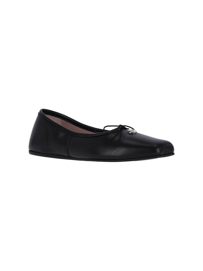 Vivienne Westwood Flat shoes Black Lamb Leather