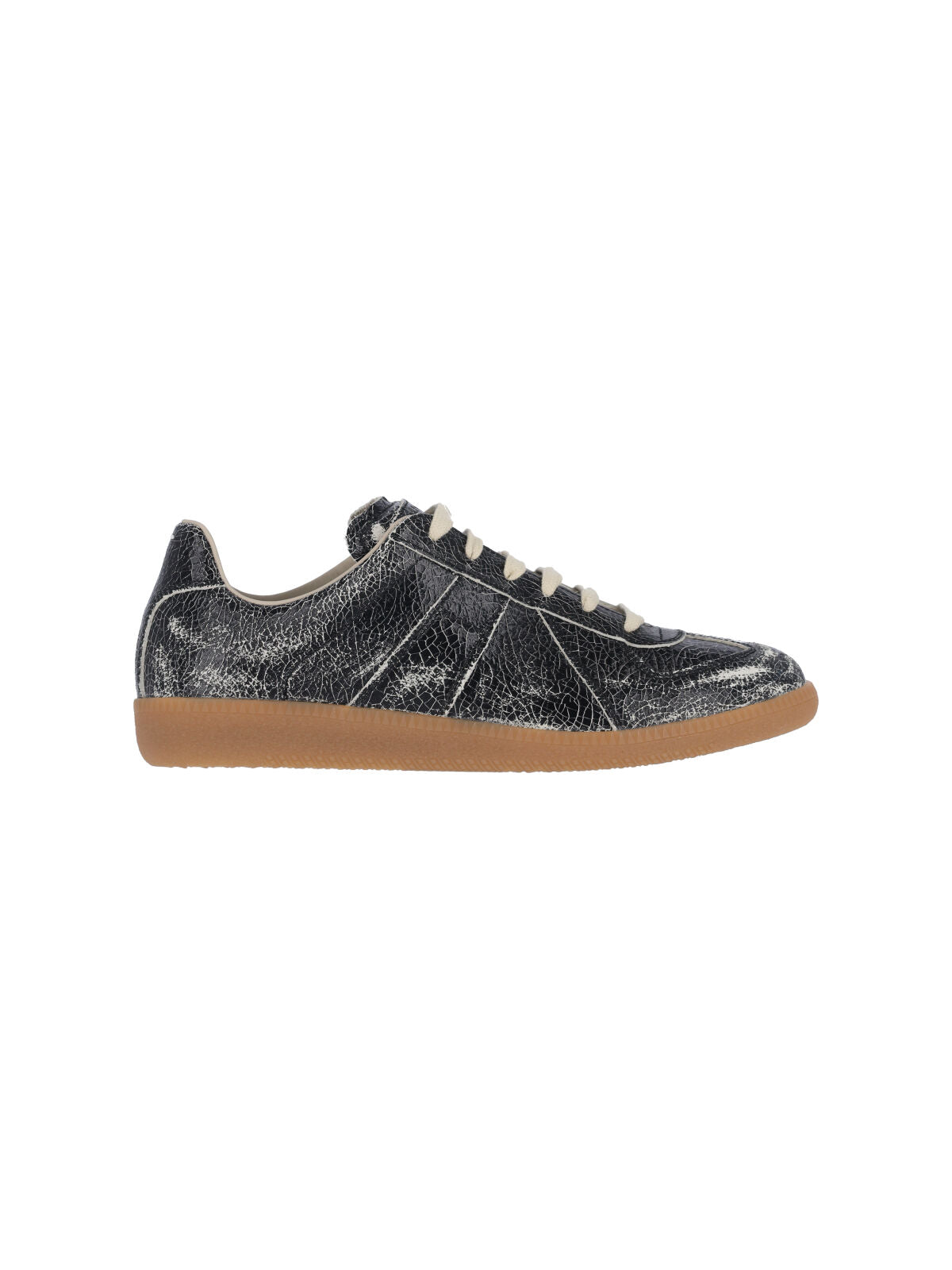 Maison Margiela Sneakers Black Cow Leather