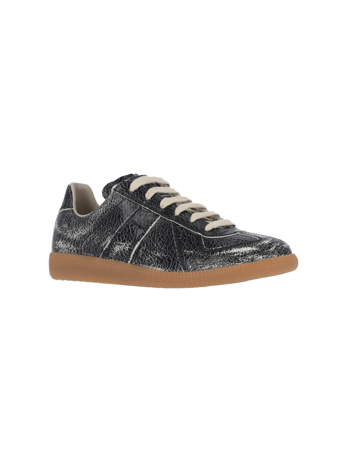 Maison Margiela Sneakers Black Cow Leather