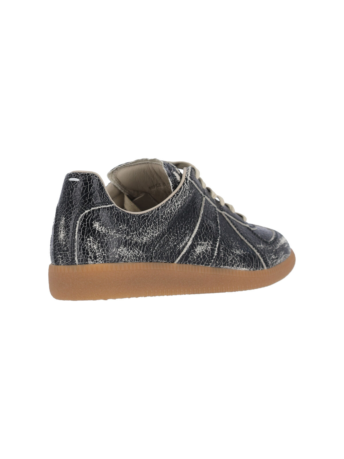Maison Margiela Sneakers Black Cow Leather