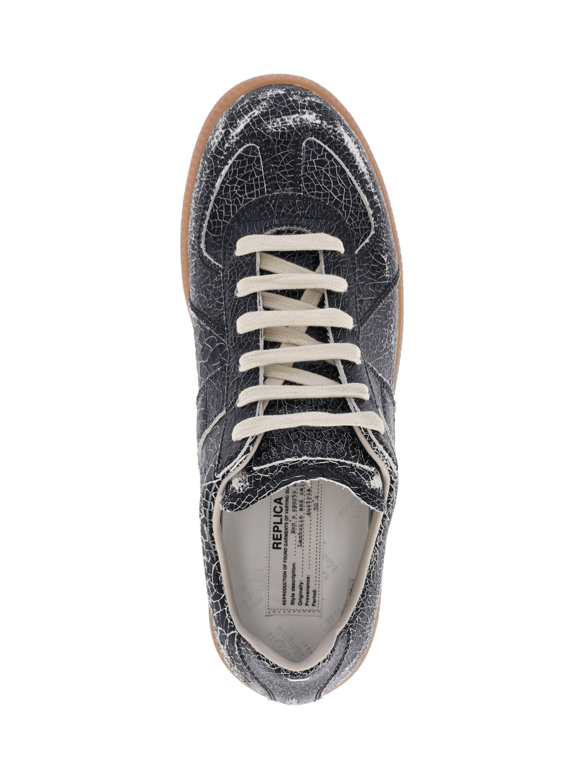 Maison Margiela Sneakers Black Cow Leather
