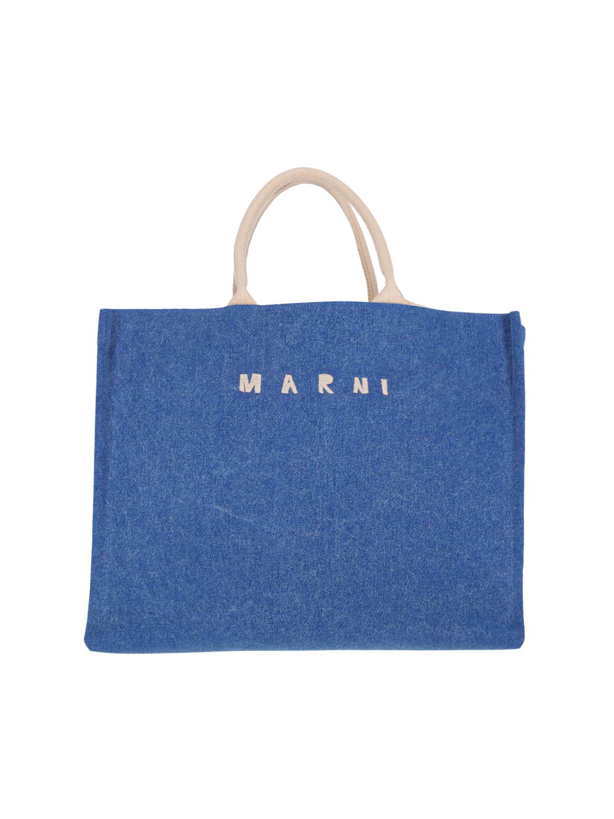 Marni Bags Blue Body: Cotton
