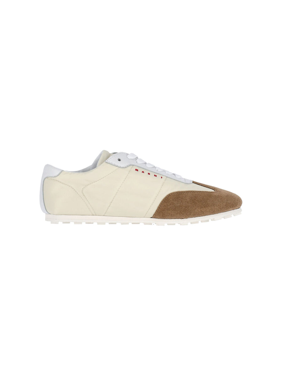 Marni Upper: 100% Polyamide sneaker in white