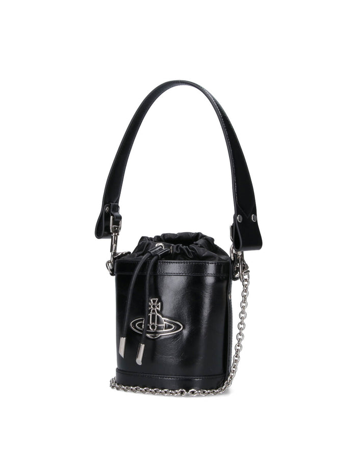Vivienne Westwood Bags Black Cow Leather