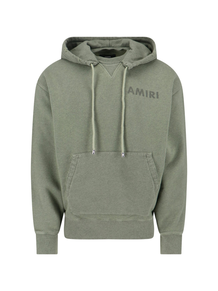 Amiri Sweaters Green Cotton