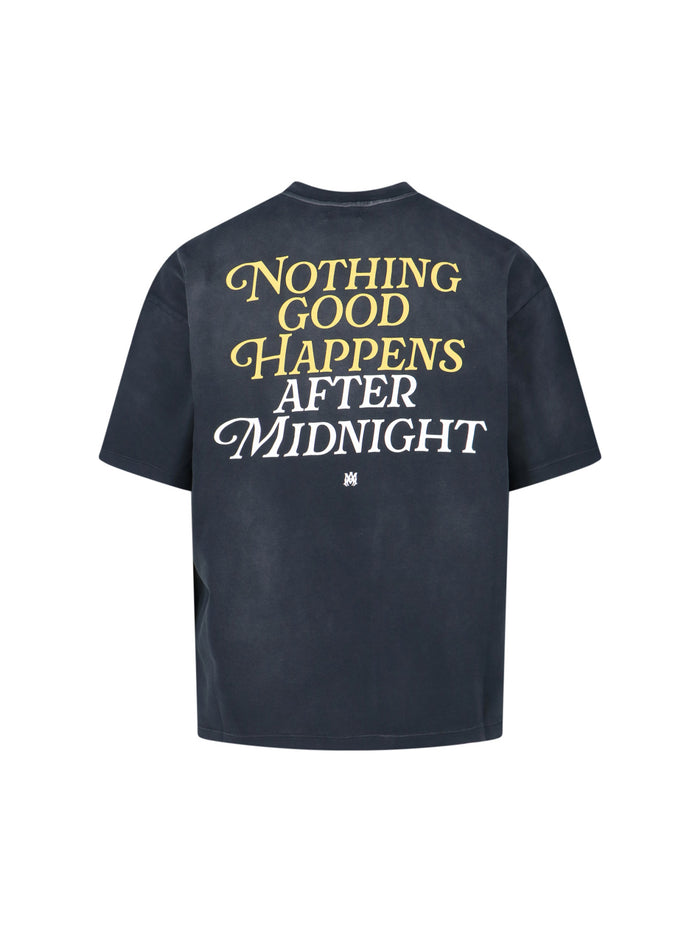 Amiri T-shirts and Polos Black Cotton