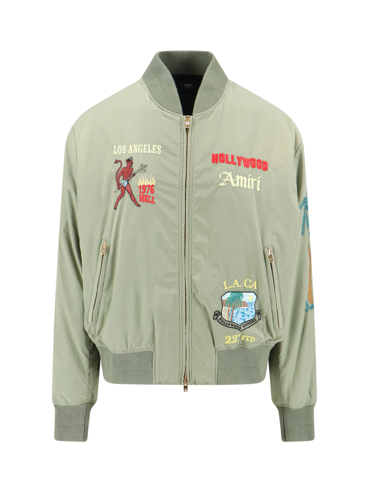 Amiri Jackets Green Polyamide