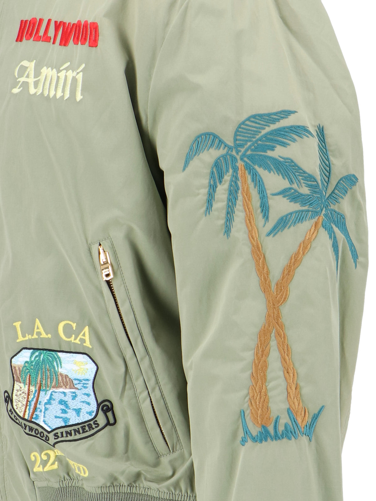 Amiri Jackets Green Polyamide