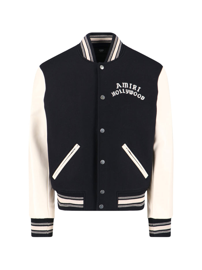 Amiri Jackets Black Wool