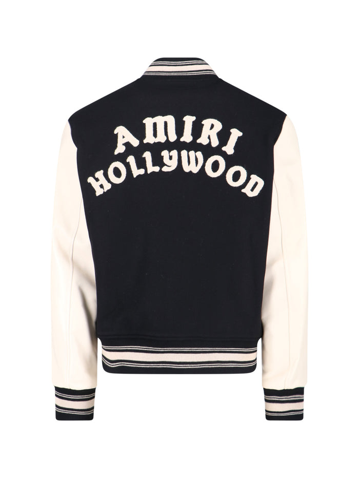 Amiri Jackets Black Wool