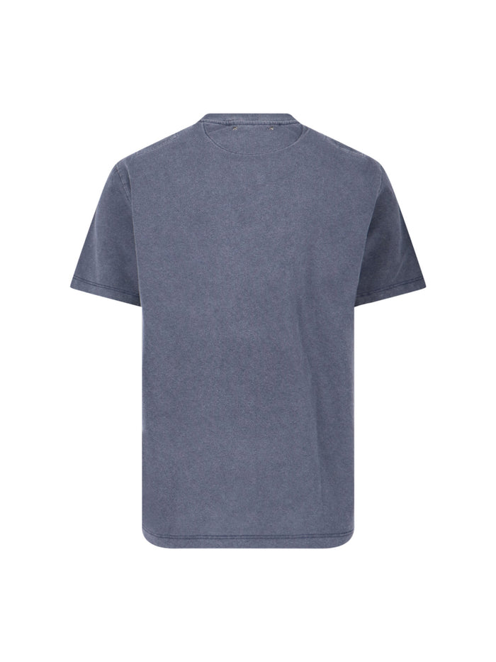 Golden Goose T-Shirts And Polos Blue Cotton