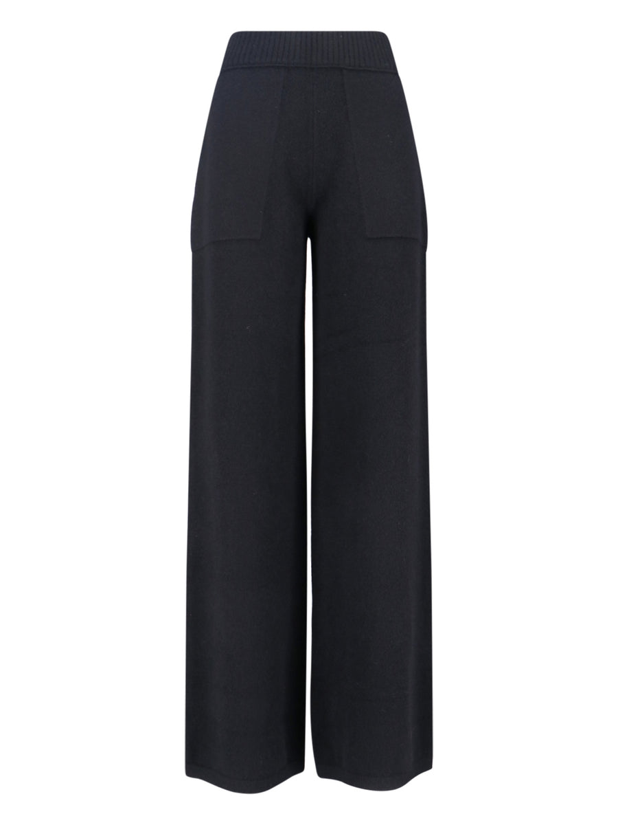 Uma Wang 100% cashmere trousers in black