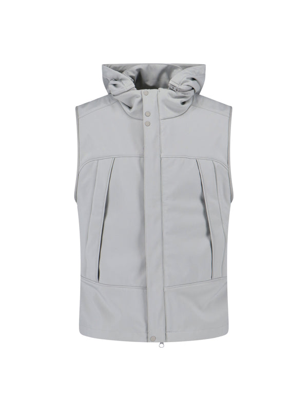 C.P. Company 92% Polyester vest in gray