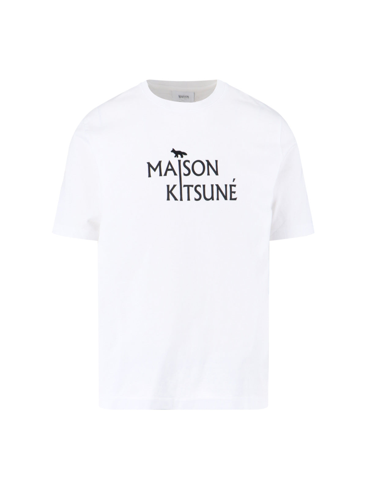 MAISON KITSUNE T-shirts and Polos White Cotton