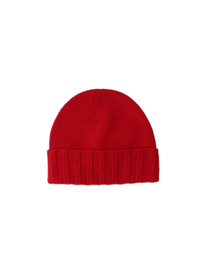 Drumohr Hats Red Cashmere