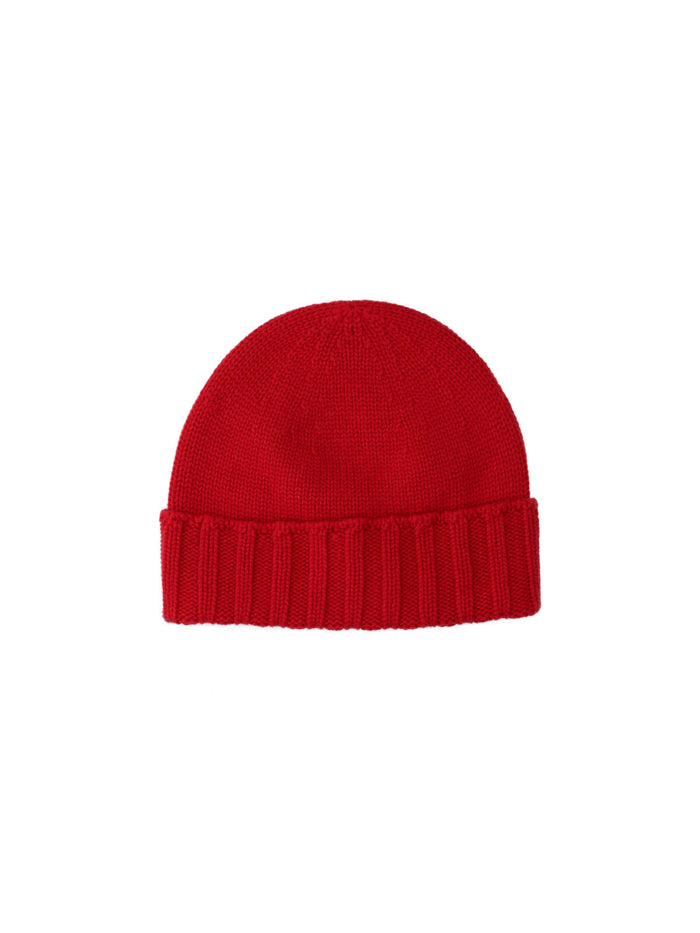 Drumohr Hats Red Cashmere