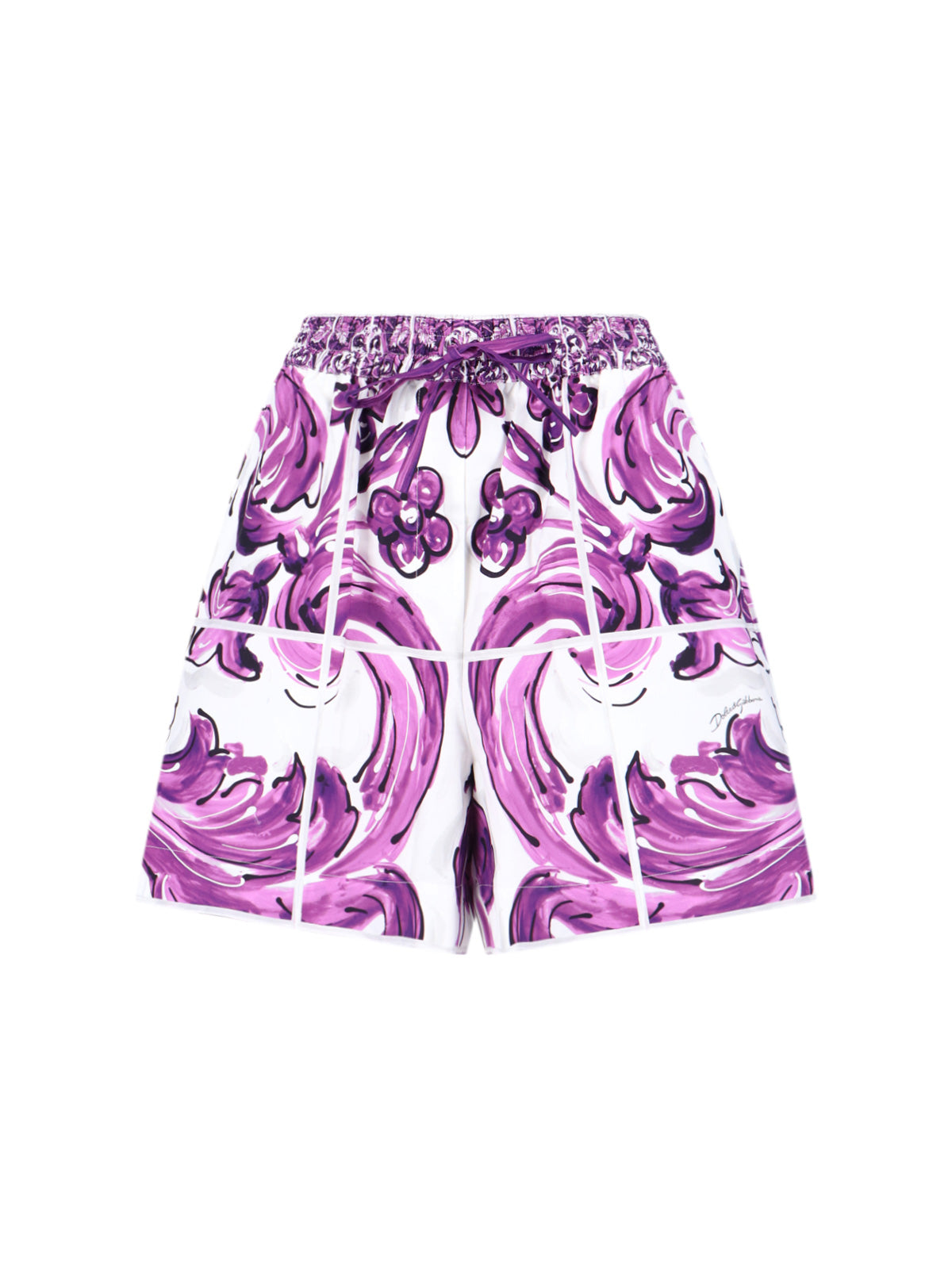Dolce & Gabbana Trousers Violet Cotton