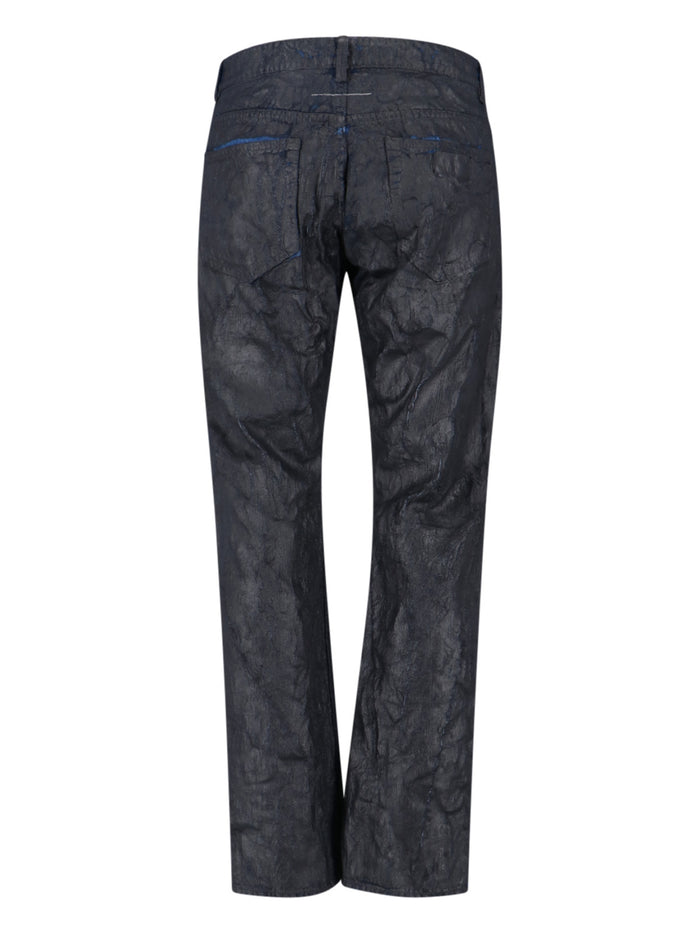Mm6 Maison Margiela Jeans Black Cotton