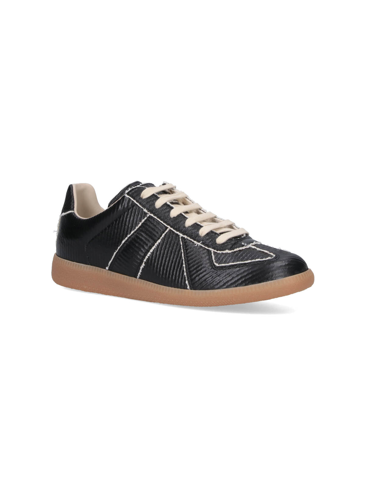 Maison Margiela Sneakers Black Ovine Leather