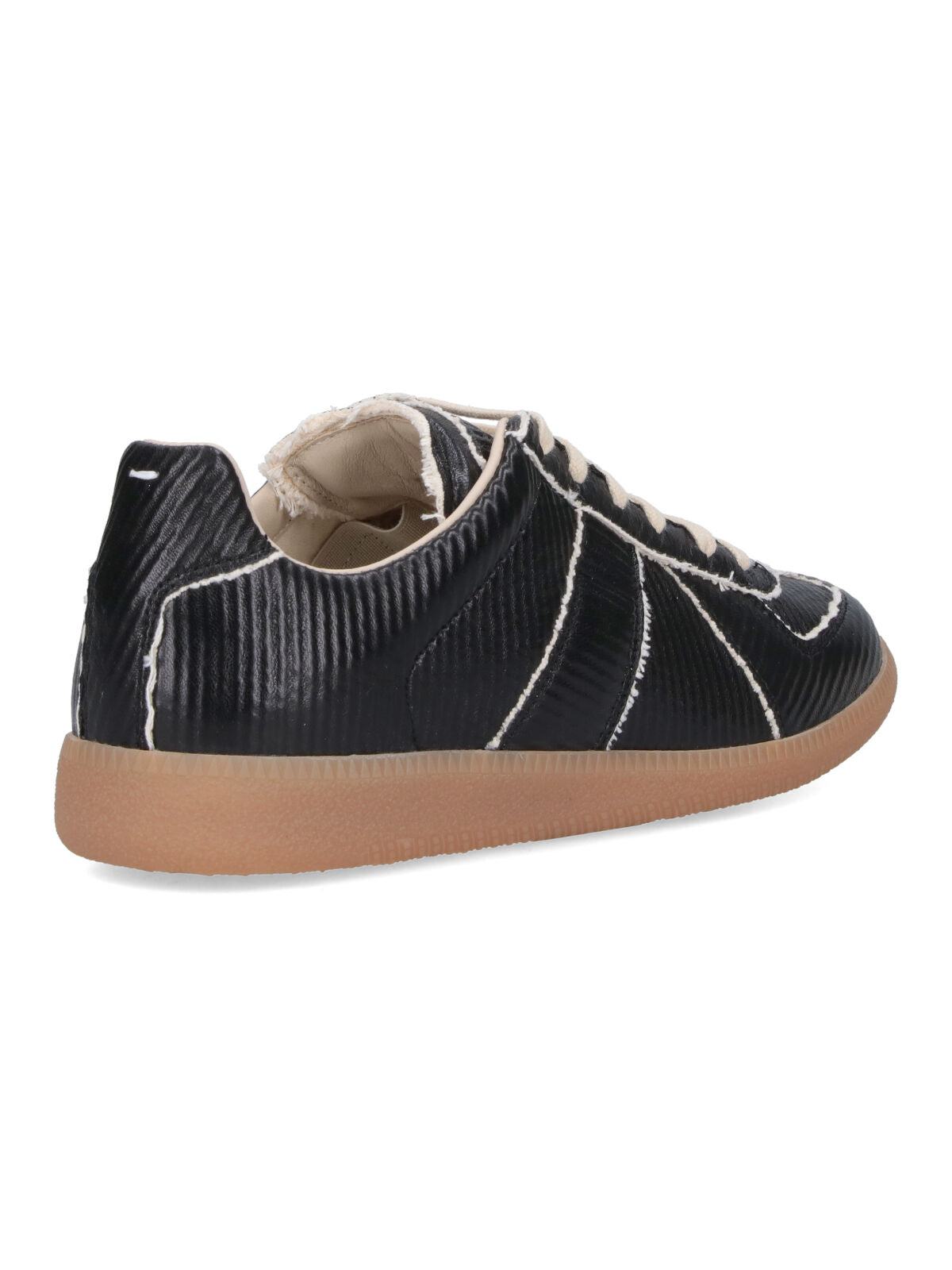 Maison Margiela Sneakers Black Ovine Leather