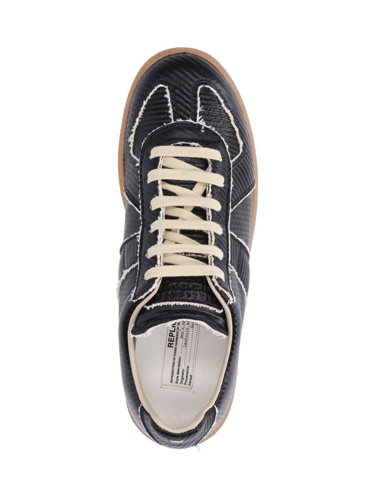 Maison Margiela Sneakers Black Ovine Leather