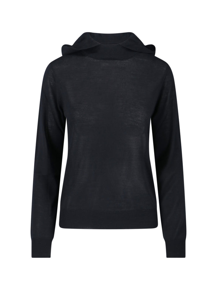 Parosh Sweaters Black Wool