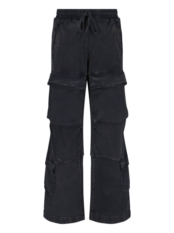 Entire Studios 100% Organic Cotton cargo pants in black